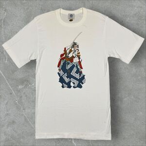 Vintage Single Stitch Japan Samurai Kamishimo W/ Sword Graphic T Shirt - Large